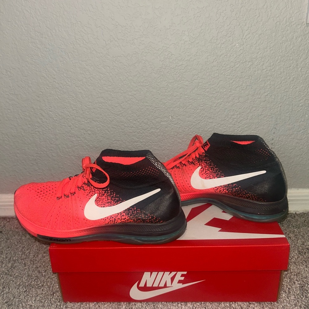 Nike Pink and Black Running Shoes